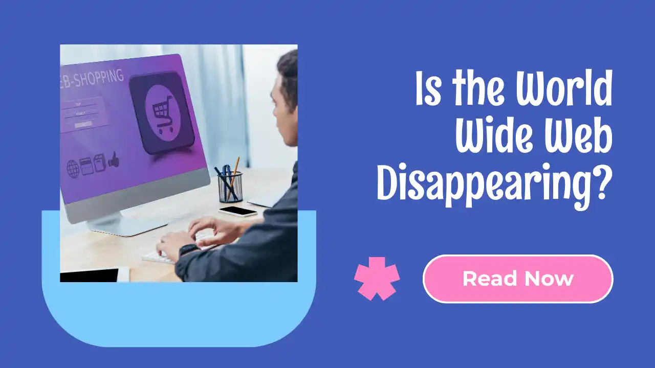 Is the World Wide Web Disappearing